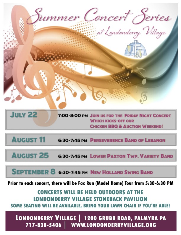 Summer Concert Series Londonderry Village