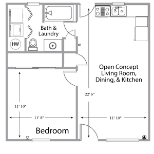 Alcott Cottage 1 Bedroom